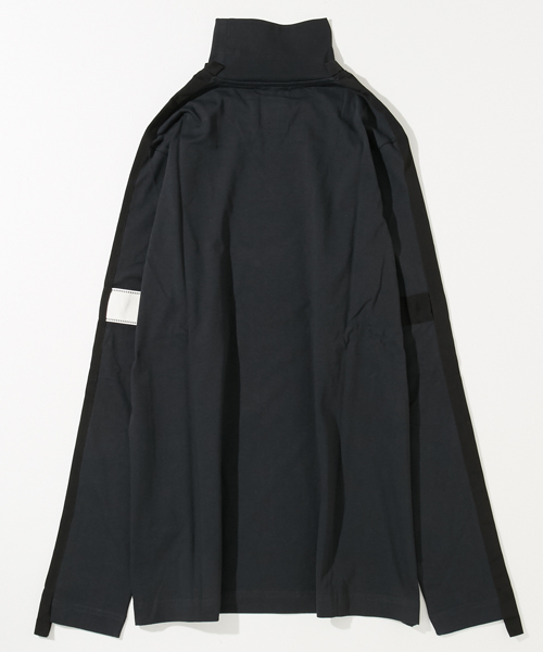 AMERICAN RAG CIE（アメリカンラグシー）の「OAMC オーエーエムシー / ハイネックカットソー I024514（Tシャツ/カットソー・メンズ・ブラック/ブルー・SMALL/MEDIUM）」の3枚目の写真