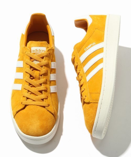 adidas(アディダス)の「◇adidas / アディダス: CAMPUS(スニーカー・メンズ・ボルドー/イエロー・26cm/27cm/25cm/28cm/29cm)」の2枚目の写真