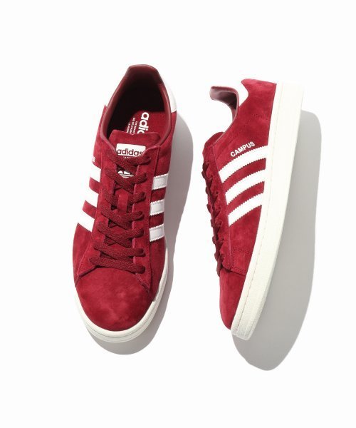 adidas(アディダス)の「◇adidas / アディダス: CAMPUS(スニーカー・メンズ・ボルドー/イエロー・26cm/27cm/25cm/28cm/29cm)」の1枚目の写真