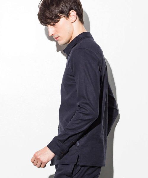 JH junhashimoto(ジェイエイチジュンハシモト)の「JH junhashimoto(ジェイエイチ ジュンハシモト)ストレッチリネンシャツ(シャツ/ブラウス・メンズ・ホワイト/ベージュ/ネイビー・SMALL/MEDIUM/LARGE)」の9枚目の写真