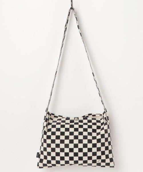 VANS(バンズ)の「VANS/ヴァンズ Checker Sacoche(ショルダーバッグ・レディース・ブラック・FREE)」の5枚目の写真