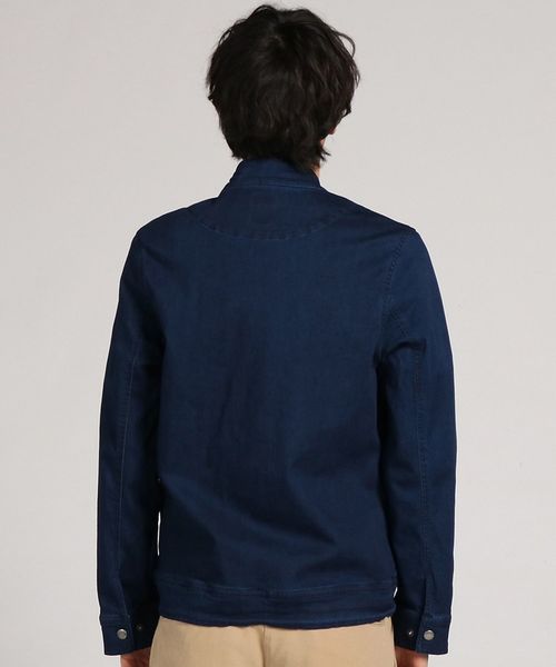 BACK NUMBER(バックナンバー)の「【BACK NUMBER】撥水シングルライダースジャケット(ライダースジャケット・メンズ・ダークブルー・X-LARGE/LARGE/MEDIUM)」の12枚目の写真