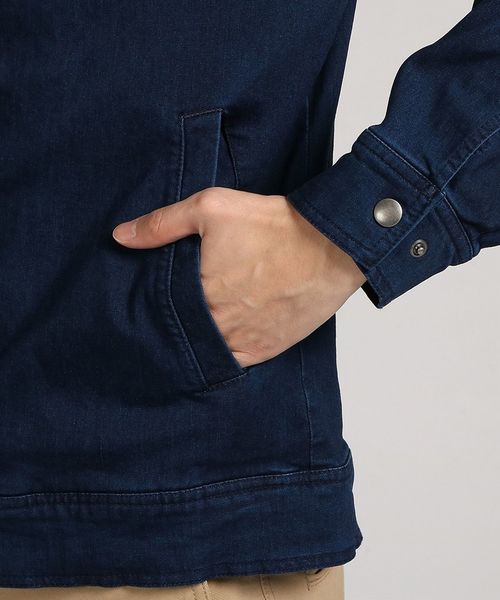 BACK NUMBER(バックナンバー)の「【BACK NUMBER】撥水シングルライダースジャケット(ライダースジャケット・メンズ・ダークブルー・X-LARGE/LARGE/MEDIUM)」の10枚目の写真