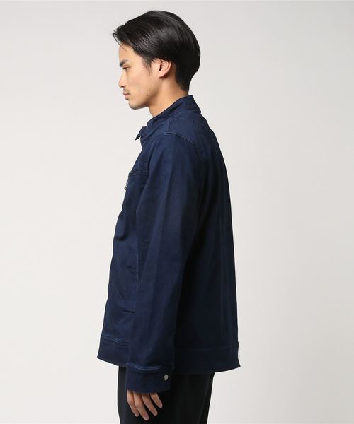 BACK NUMBER(バックナンバー)の「【BACK NUMBER】撥水シングルライダースジャケット(ライダースジャケット・メンズ・ダークブルー・X-LARGE/LARGE/MEDIUM)」の3枚目の写真
