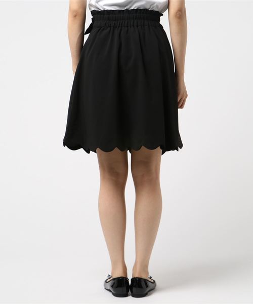 LODISPOTTO（ロディスポット）の「サイドリボンスカラップスカート  