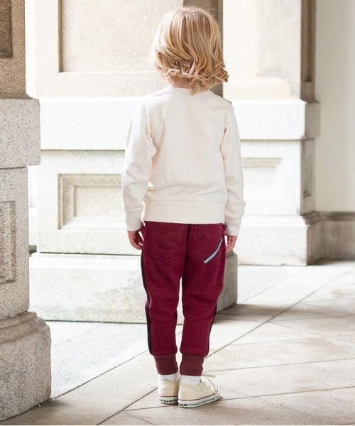 BREEZE(ブリーズ)の「ネット限定 サイドラインテーパードパンツ 9分丈(その他パンツ・キッズ・エンジ/ネイビー/カーキ・90/100/110/120/80/130/95/140)」の5枚目の写真