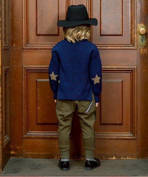 BREEZE(ブリーズ)の「ネット限定 サイドラインテーパードパンツ 9分丈(その他パンツ・キッズ・エンジ/ネイビー/カーキ・90/100/110/120/80/130/95/140)」の7枚目の写真