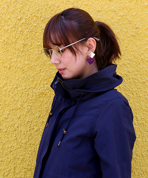 MARBLE WALTS（マーブルワルツ）の「撥水ロング モッズコート（モッズコート・レディース・ベージュ/ネイビー/カーキ/ブラック・M/L）」の12枚目の写真