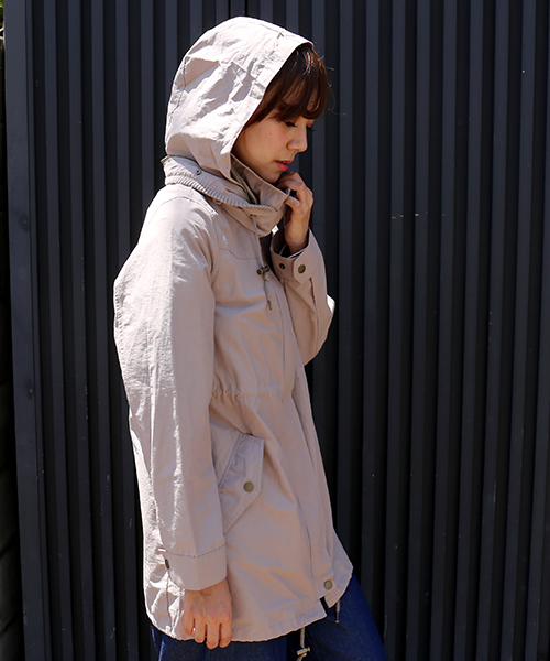 MARBLE WALTS（マーブルワルツ）の「撥水ロング モッズコート（モッズコート・レディース・ベージュ/ネイビー/カーキ/ブラック・M/L）」の16枚目の写真