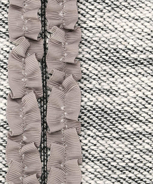 COMME CA ISM（コムサイズム）の「ボレロ カーディガン（スーツジャケット・キッズ・グレー/アイボリー・110cm/100cm/120cm/130cm）」の8枚目の写真