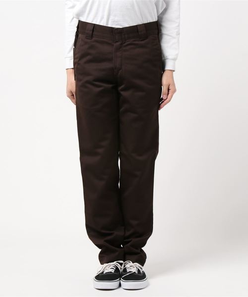 Carhartt WIP（カーハートダブリューアイピー）の「MASTER PANT（チノパンツ・メンズ・ダークブラウン/ブラウン/ブラック/グレー/グリーン/レッド/キナリ・32inch/30inch/28inch/34inch）」の4枚目の写真