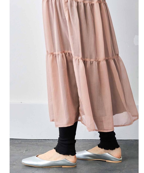 MEDE19F(メデジュウキュウ)の「MEDE19F Vカットバブーシュ(パンプス・レディース・ブラック/アイボリー/カーキ/シルバー・SMALL/MEDIUM/LARGE/X-LARGE)」の16枚目の写真