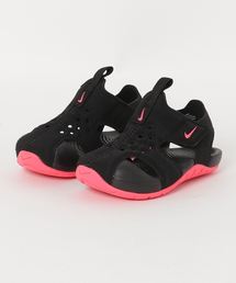NIKE | NIKE ナイキ 12-16SUNRAY PROTECT 2 (TD) サンレイ プロテクト 2 TD 943827-003 003BLACK/RACPIN(サンダル)