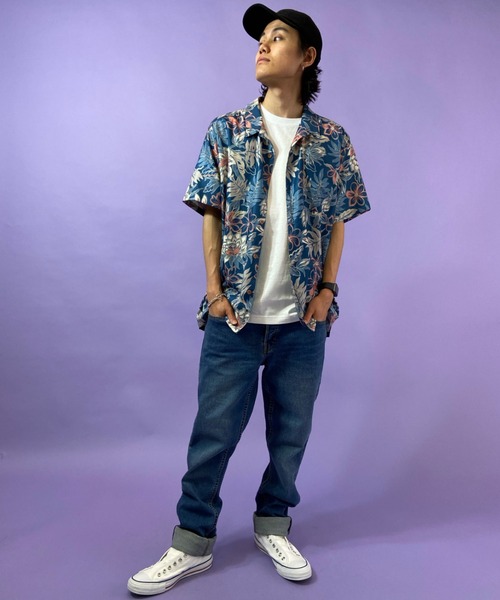 reyn spooner(レインスプーナー)の「【ムラサキスポーツ別注】reyn spooner/レインスプーナー 水陸両用アロハシャツ 74911(シャツ/ブラウス・メンズ・ホワイト/ネイビー・LL/M/L)」の21枚目の写真