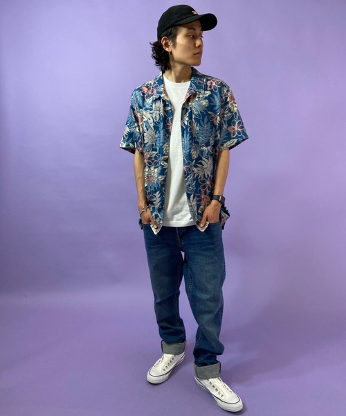 reyn spooner(レインスプーナー)の「【ムラサキスポーツ別注】reyn spooner/レインスプーナー 水陸両用アロハシャツ 74911(シャツ/ブラウス・メンズ・ホワイト/ネイビー・LL/M/L)」の22枚目の写真