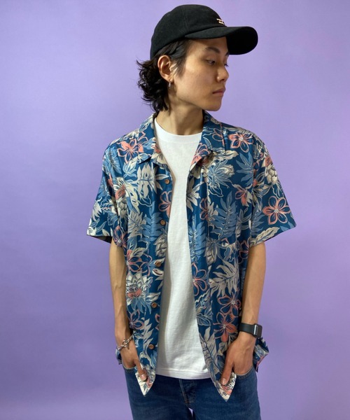 reyn spooner(レインスプーナー)の「【ムラサキスポーツ別注】reyn spooner/レインスプーナー 水陸両用アロハシャツ 74911(シャツ/ブラウス・メンズ・ホワイト/ネイビー・LL/M/L)」の17枚目の写真