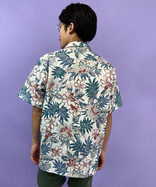 reyn spooner(レインスプーナー)の「【ムラサキスポーツ別注】reyn spooner/レインスプーナー 水陸両用アロハシャツ 74911(シャツ/ブラウス・メンズ・ホワイト/ネイビー・LL/M/L)」の11枚目の写真