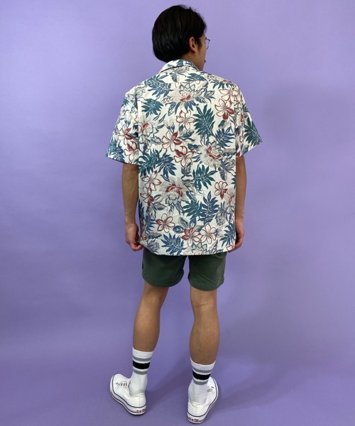 reyn spooner(レインスプーナー)の「【ムラサキスポーツ別注】reyn spooner/レインスプーナー 水陸両用アロハシャツ 74911(シャツ/ブラウス・メンズ・ホワイト/ネイビー・LL/M/L)」の12枚目の写真