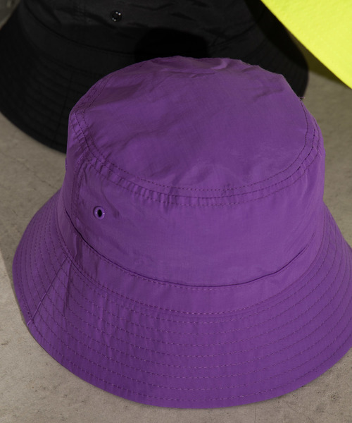 WEGO（ウィゴー）の「WEGO/ナイロンバケットハット（ハット・メンズ・ブラック/パープル/イエロー・FREE）」の3枚目の写真