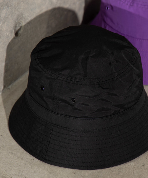 WEGO（ウィゴー）の「WEGO/ナイロンバケットハット（ハット・メンズ・ブラック/パープル/イエロー・FREE）」の2枚目の写真
