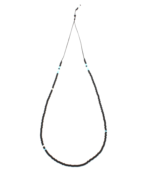 BEAMS(ビームス)の「ROSETTA PRAYER / ビーズ ネックレス(ネックレス・メンズ・ブラック/ネイビー/その他1・ONE SIZE)」の10枚目の写真