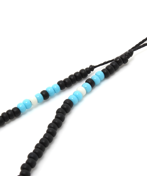 BEAMS(ビームス)の「ROSETTA PRAYER / ビーズ ネックレス(ネックレス・メンズ・ブラック/ネイビー/その他1・ONE SIZE)」の8枚目の写真