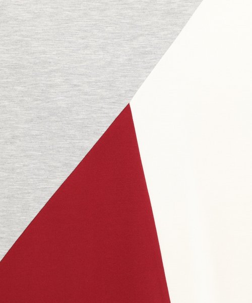 LAKOLE(ラコレ)の「ポンチ切替Tシャツ / LAKOLE(Tシャツ/カットソー・メンズ・ホワイト/ブラック/ネイビー/ベージュ・MEDIUM/LARGE)」の9枚目の写真