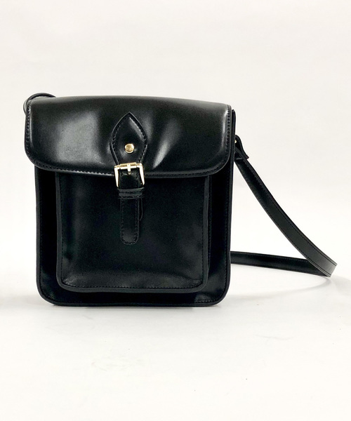 archives（アルシーヴ）の「合皮スクエアショルダー（ショルダーバッグ・レディース・ブラック/ブラウン/グリーン/ダークブラウン・MEDIUM）」の7枚目の写真