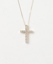 con affetto(original) | K18ダイヤクロスネックレス(ネックレス)