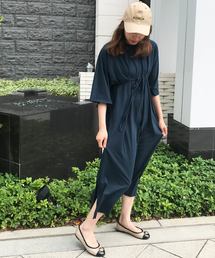 Born | Born Dolman-sleeve Maxi One-piece/ボーン ドルマン  スリーブ マキシ ワンピース(ワンピース)