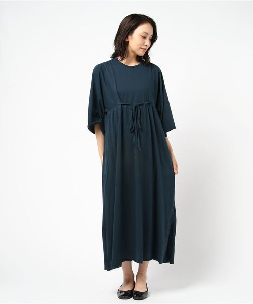 Born（ボーン）の「Born Dolman-sleeve Maxi One-piece/ボーン ドルマン  スリーブ マキシ ワンピース（ワンピース・レディース・チャコールグレー/ブラウン/ネイビー・FREE）」の11枚目の写真