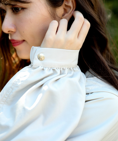 VANNIE U(ヴァニーユー)の「ボリュームスリーブマウンテンパーカー(マウンテンパーカー・レディース・ベージュ/カーキ/モカ・FREE)」の12枚目の写真