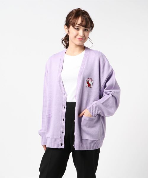 ワンダフルワールド♡パープルカーディガン