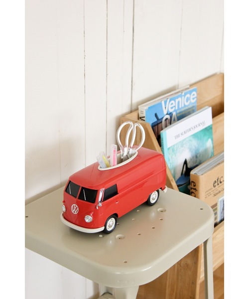 BAYFLOW（ベイフロー）の「フォルクスワーゲンティッシュボックス（インテリア雑貨・レディース・グリーン/アイボリー/レッド/ブルー・0）」の4枚目の写真