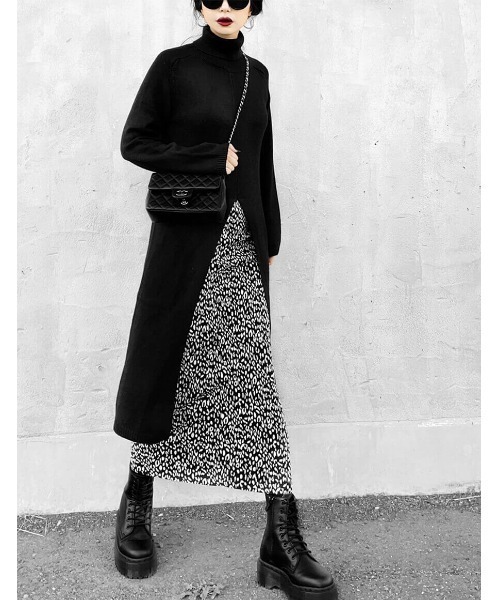 セール】Micro pleats leopard skirt / マイクロプリーツ