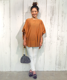 BEARDSLEY | 【Hand Wash】ドルマンフレアーブラウス(シャツ/ブラウス)