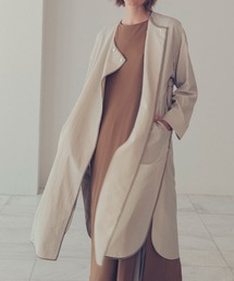 MARECHAL TERRE | パイピングコート(トレンチコート)