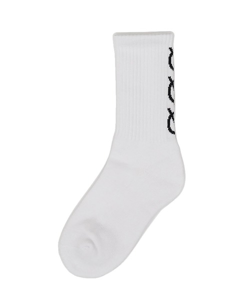 OY(オーワイ)の「テープロゴソックス/靴下(ソックス/靴下・メンズ・ブラック/ホワイト・FREE)」の3枚目の写真