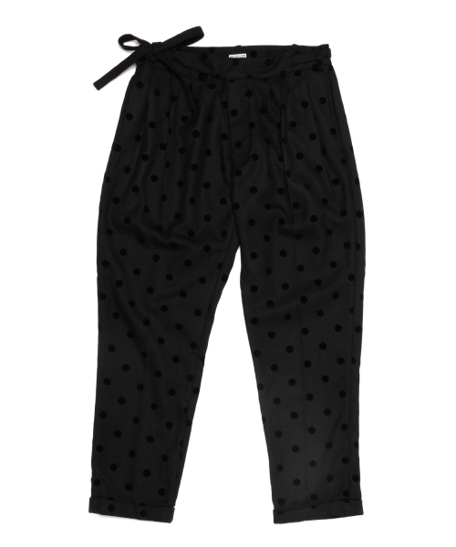 BEAMS BOY（ビームスボーイ）の「BEAMS BOY / フロッキー ドット グルカ スラックス（スラックス・レディース・ブラック/ネイビー・ONE SIZE）」の20枚目の写真
