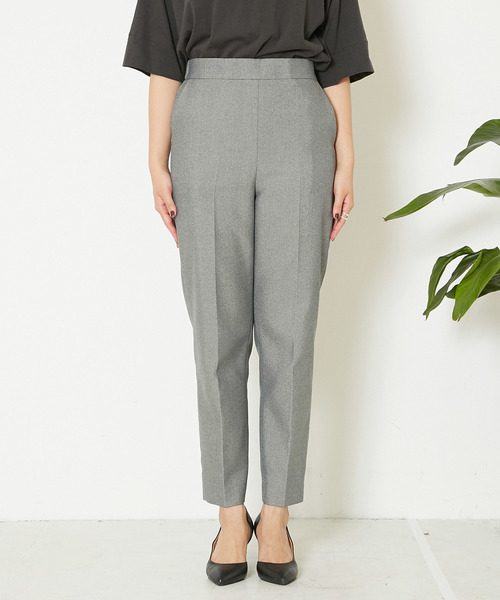 Liesse（リエス）の「センタープレスパンツ（その他パンツ・レディース・グレー/ベージュ・S/M/L）」の7枚目の写真