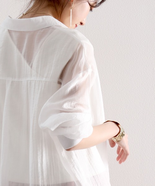 classicalelf（クラシカルエルフ）の「カットリブ アシンメトリー無地ショルダー変形タンクトップ(袖なし)（タンクトップ・レディース・ブラック/アイボリー/グレイッシュベージュ・MEDIUM/LARGE）」の4枚目の写真