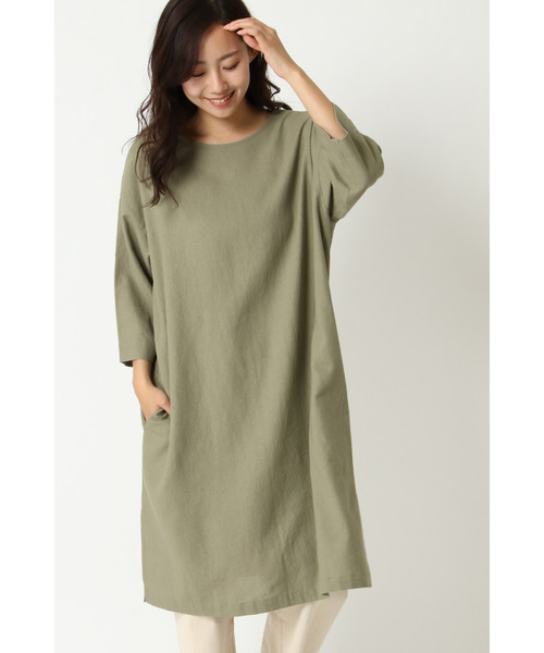 Lbc エルビーシー のファッション ワンピース Lrサックワンピース7分袖 ワンピース セール Lbc エルビーシー のファッション ワンピース Lrサックワンピース7分袖 ワンピース セール