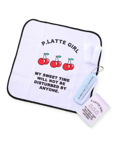 トラベルセット ハンカチ ハンドタオル Pink Latte ピンクラテ のファッション通販 Zozotown