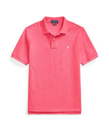 ポロラルフローレン ♡ ポロシャツ パステルピンク×ネイビーロゴ