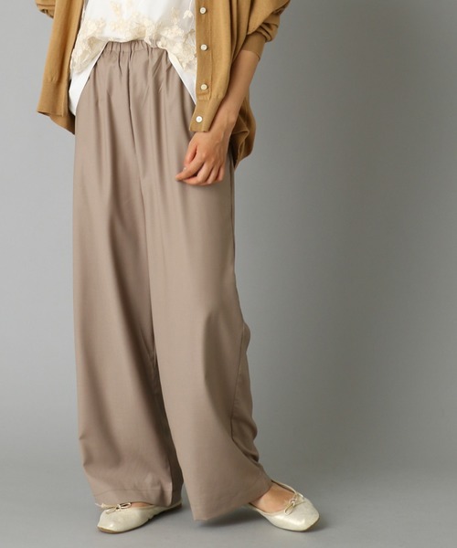 PUAL CE CIN(ピュアルセシン)の「ゆるっとボトムワイド(その他パンツ・レディース・グリーン/ベージュ/ネイビー/カーキ・FREE)」の20枚目の写真