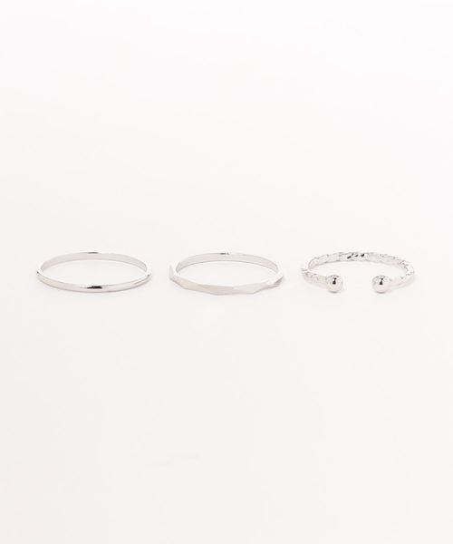 apres jour mignon（アプレジュールミニョン）の「【apresjour mignon×ARIAZ】シンプルリング3セット（リング・レディース・シルバー/ゴールド/シルバー系その他3/シルバー系その他2/ゴールド系その他3/ゴールド系その他2・ONESIZE）」の11枚目の写真