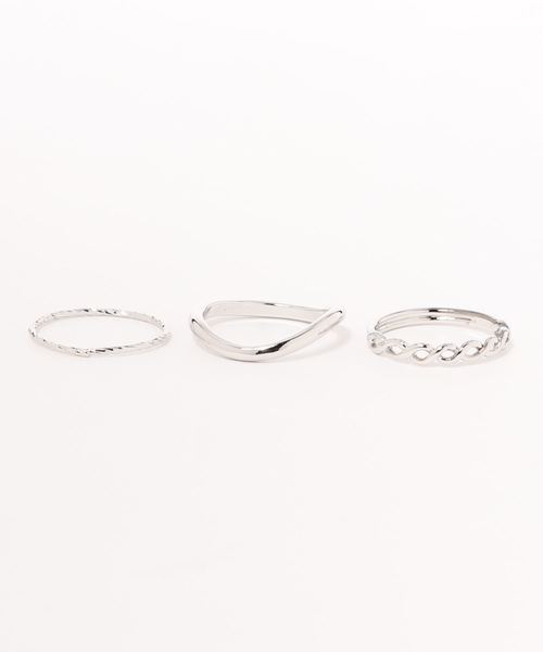 apres jour mignon（アプレジュールミニョン）の「【apresjour mignon×ARIAZ】シンプルリング3セット（リング・レディース・シルバー/ゴールド/シルバー系その他3/シルバー系その他2/ゴールド系その他3/ゴールド系その他2・ONESIZE）」の12枚目の写真