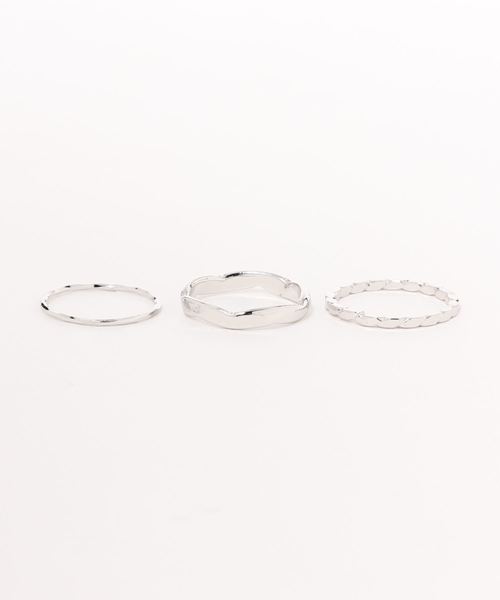 apres jour mignon（アプレジュールミニョン）の「【apresjour mignon×ARIAZ】シンプルリング3セット（リング・レディース・シルバー/ゴールド/シルバー系その他3/シルバー系その他2/ゴールド系その他3/ゴールド系その他2・ONESIZE）」の13枚目の写真