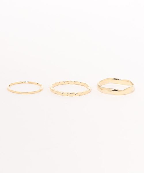 apres jour mignon（アプレジュールミニョン）の「【apresjour mignon×ARIAZ】シンプルリング3セット（リング・レディース・シルバー/ゴールド/シルバー系その他3/シルバー系その他2/ゴールド系その他3/ゴールド系その他2・ONESIZE）」の16枚目の写真