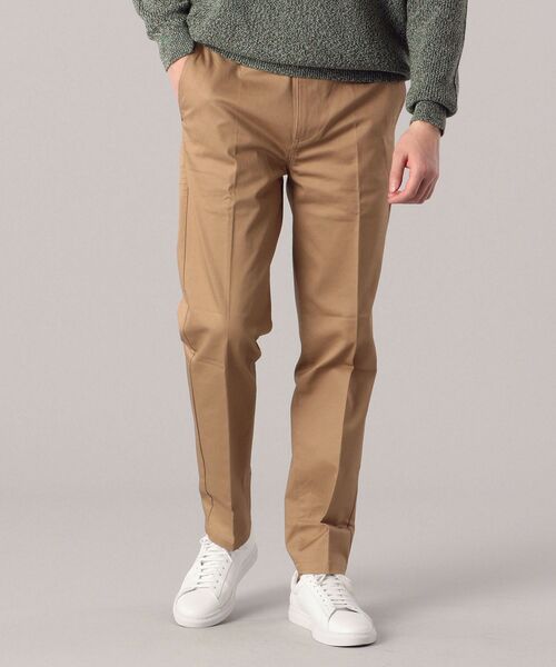 SHIPS（シップス）の「SHIPS: 撥水加工 スリム ストレッチ チノパンツ（チノパンツ・メンズ・ブラック/ベージュ/オリーブ/ネイビー・SMALL/MEDIUM/LARGE/X-LARGE）」の3枚目の写真